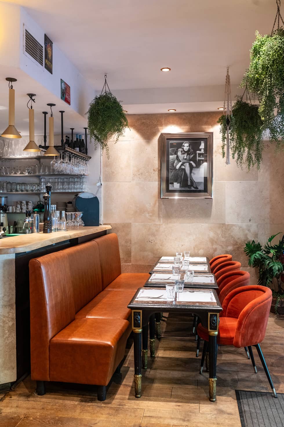 Intérieur du restaurant